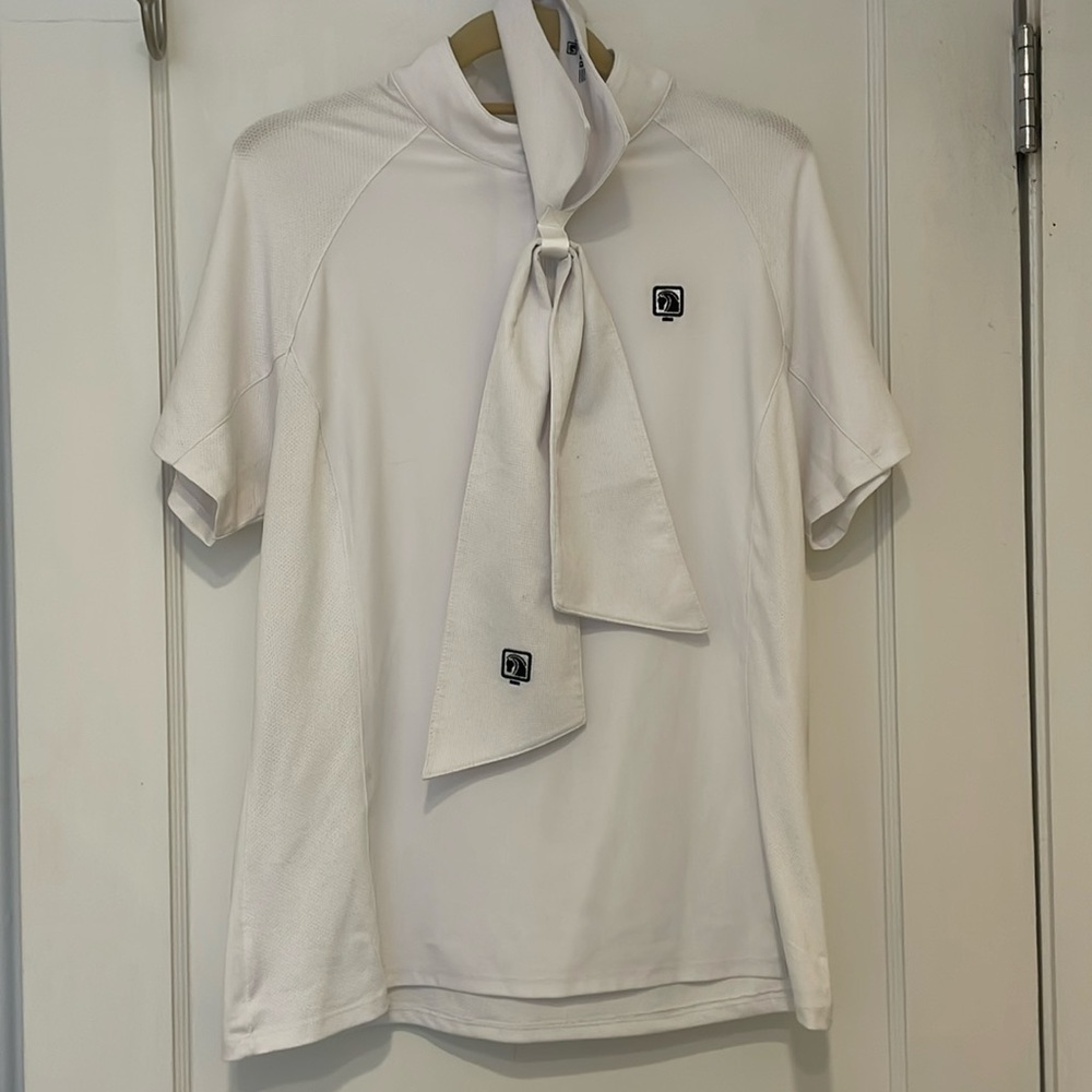 Romfh micro-cool touch w/ Chill Factor short Sleeved w/zipper XL, + stock tie